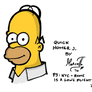 Quick Sketch - Colored Homer