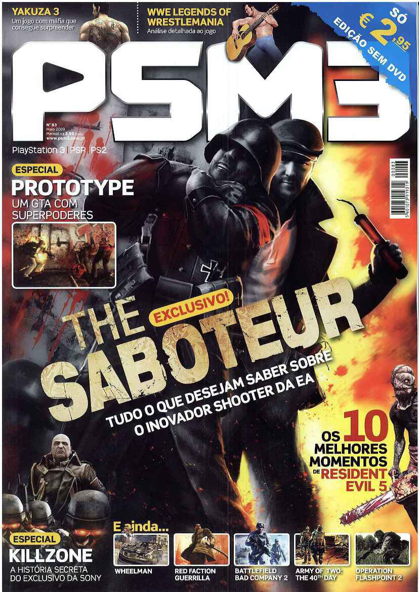 The Saboteur Marketing art