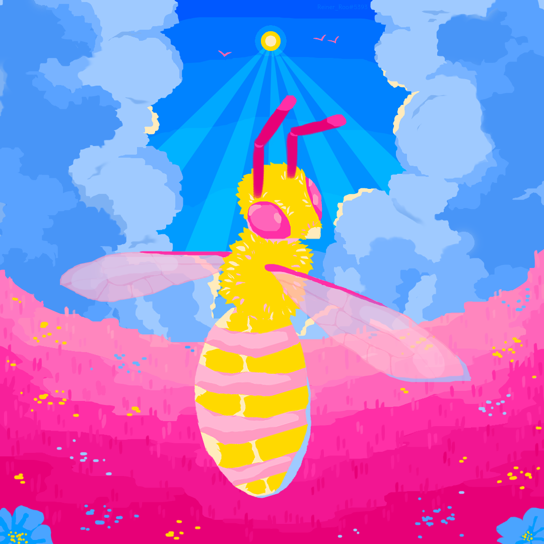 Bee Deviantart Style Bee by Reiner-Bean on DeviantArt