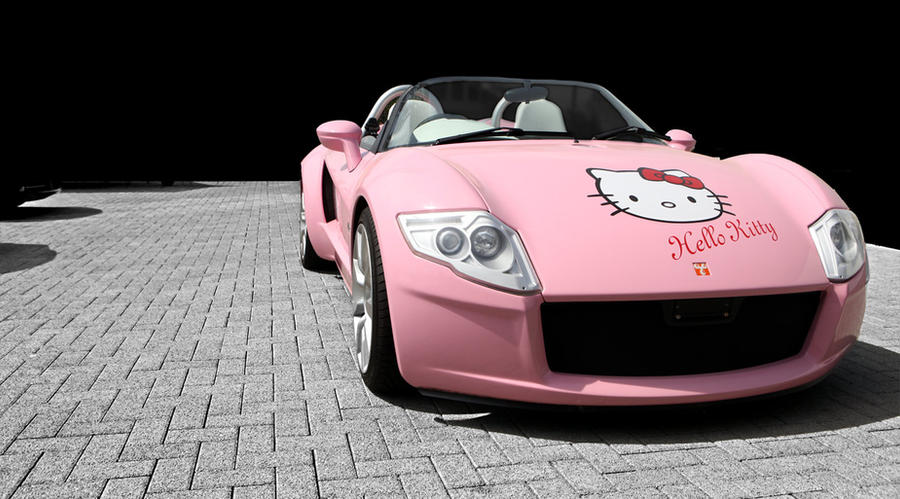 Hello machines. Машина Хелло Китти розовая. Розовая машина с Хеллоу Китти. Lamborghini розовая hello Kitty. Машинка hello Kitty.