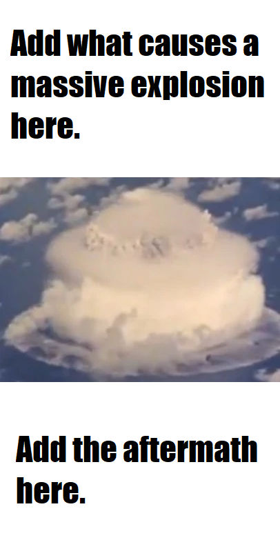 Spongebob explosion meme template by shadowdoom9 on DeviantArt