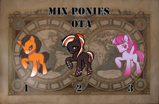 Mix Ponies 2 - OTA - OPEN!