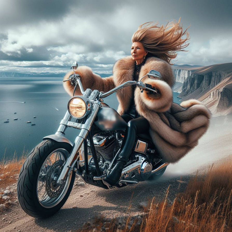 Deviantart Riding Motorcycle Motorcycle Mama by FurFile on DeviantArt