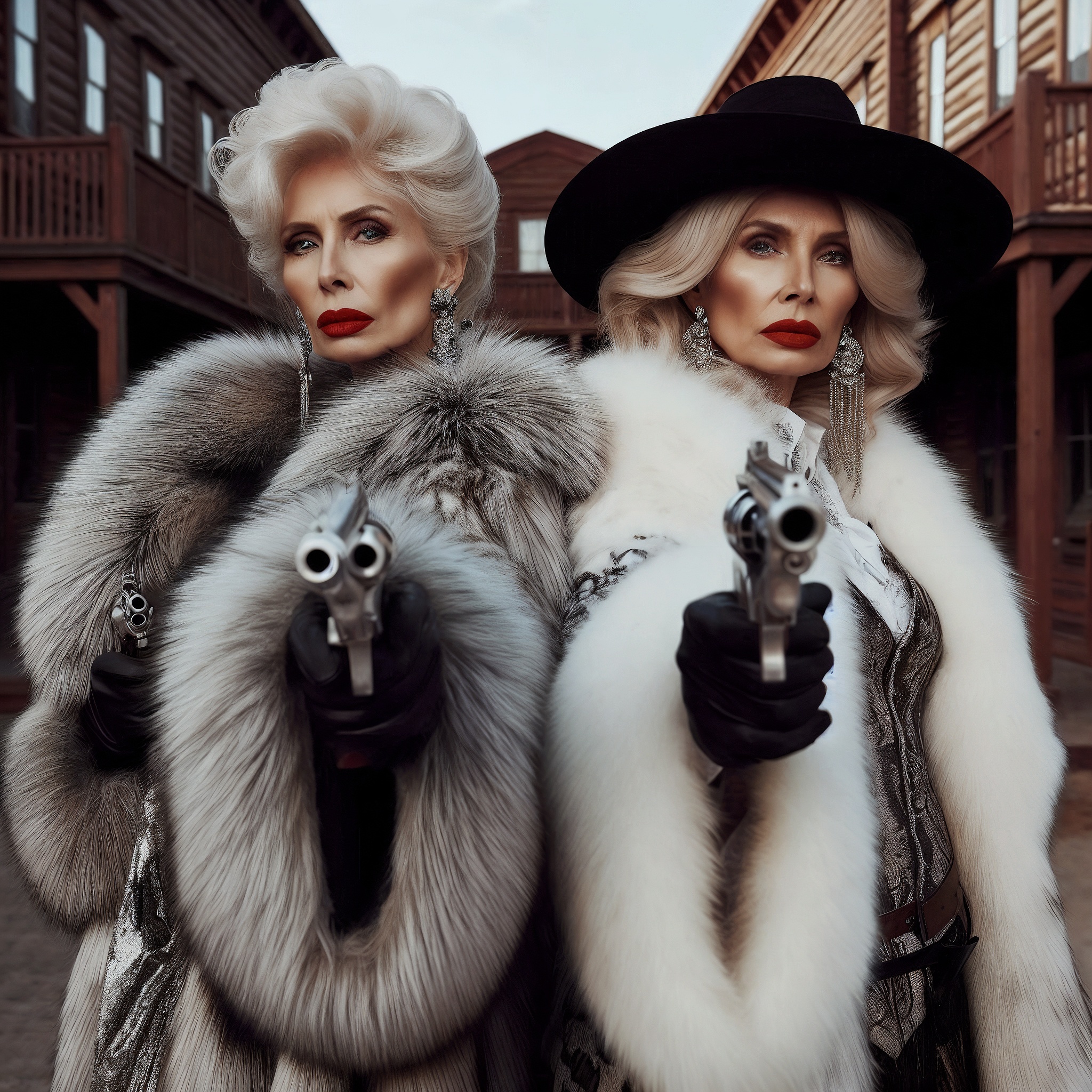 Revolver Lady Version Two Revolver Ladys by FurFile on DeviantArt