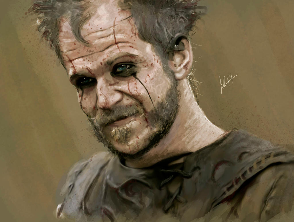 Floki, portrait.