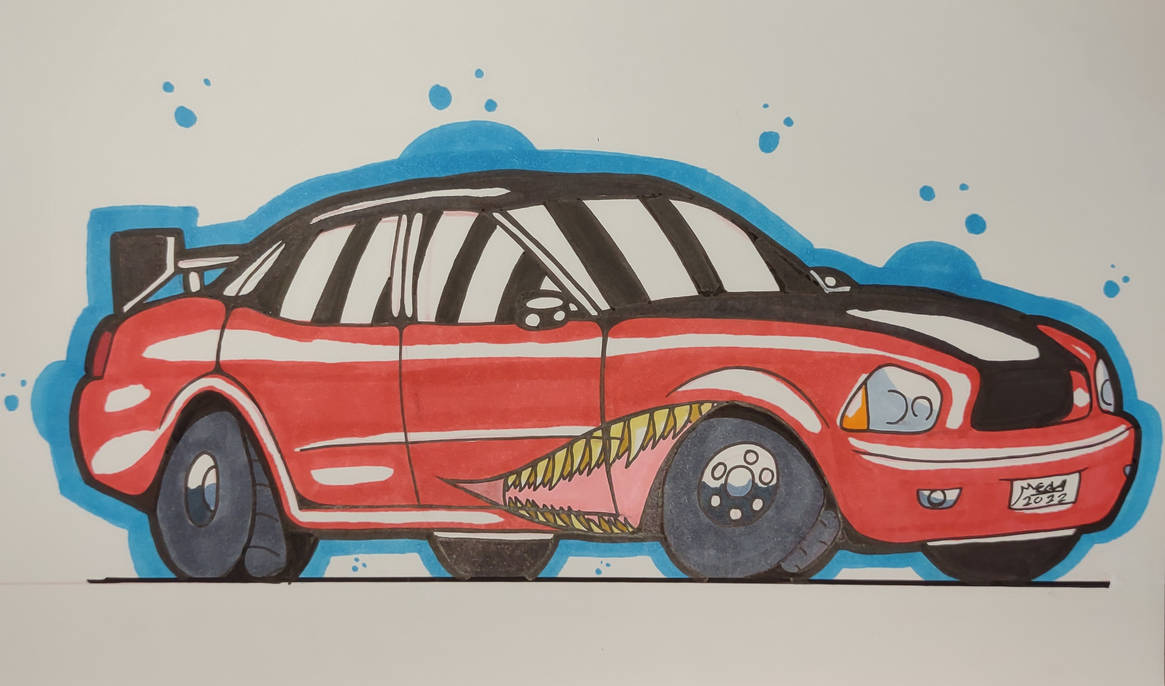 Cartoon custom car by megamech69 on DeviantArt