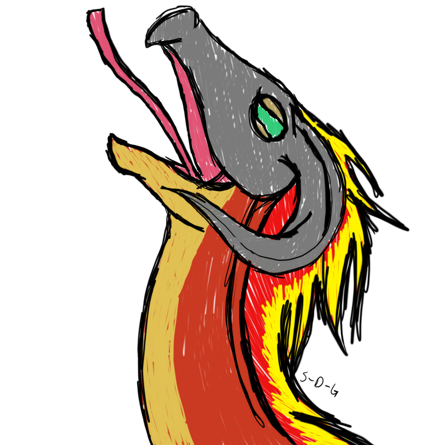 Volga dragon by RedEyesOfRa on DeviantArt