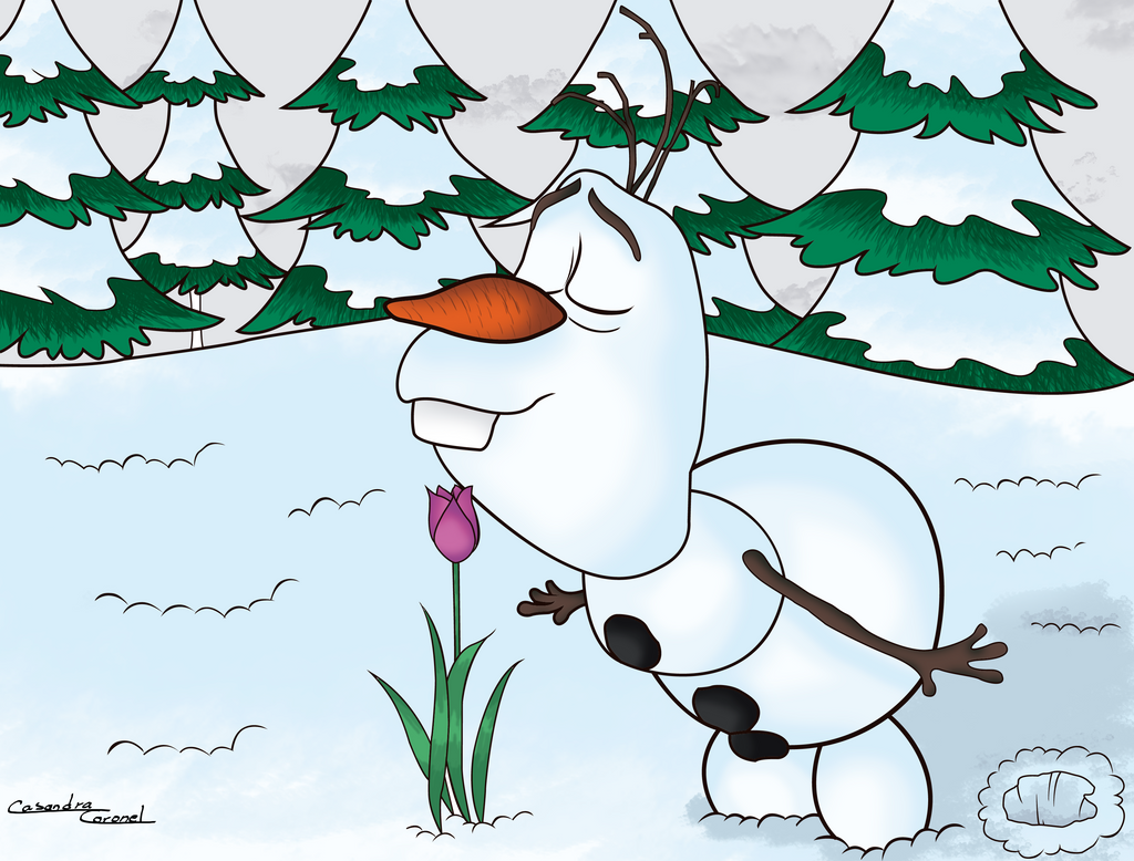 Olaf - Frozen (Color by me) by beatlemaniaca on DeviantArt