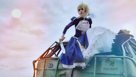 Saber Artoria Pendragon Cosplay