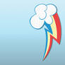 hd Rainbow dash minimalist wallpaper #02