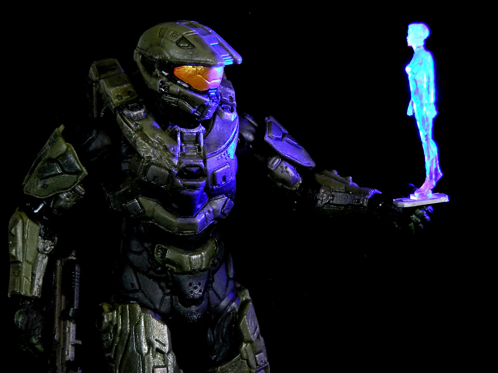 Halo 4 Master Chief and Cortana 2 by AnthonysCustoms on DeviantArt
