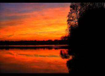 Sunset Herastrau Park VI