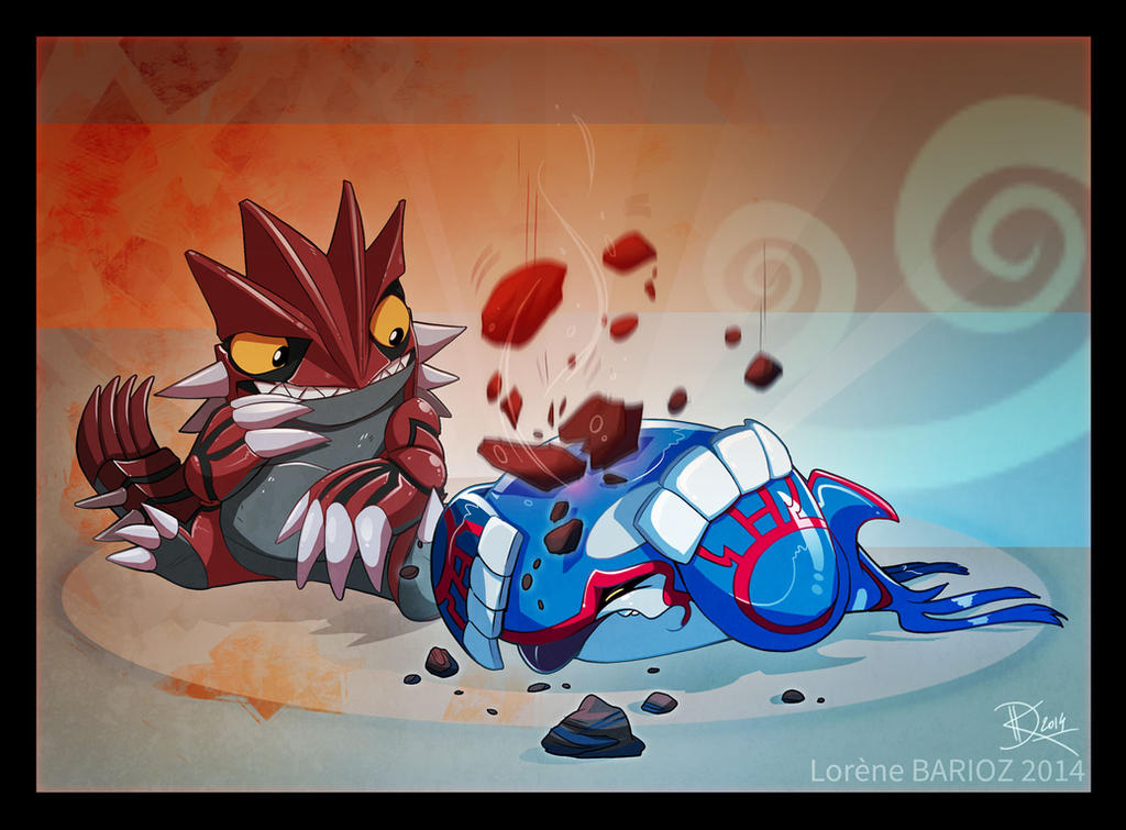 Kyogre vs Groudon