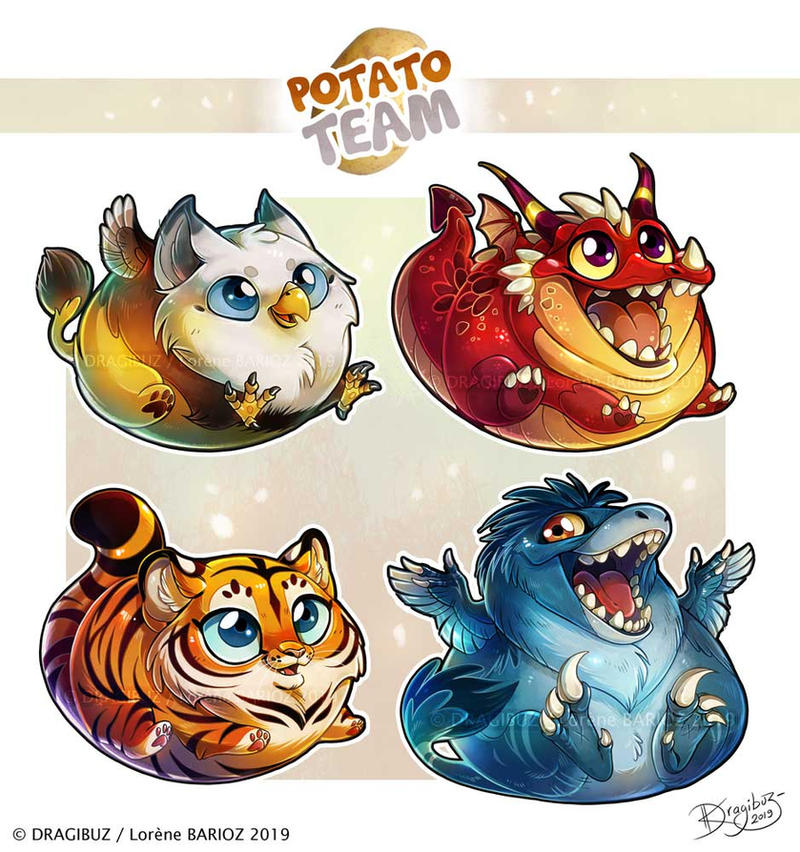 Potato Guild Potato Team 2 by Dragibuz on DeviantArt
