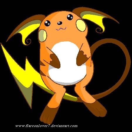Pokemon Raichu By Flareonlover7 On Deviantart