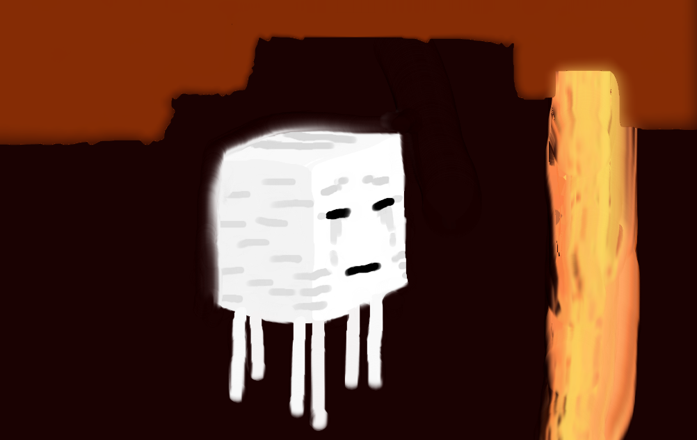 Ghast Terrifying Ghast by CaveRobot on DeviantArt