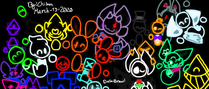 DataBrawl Characters ! (Old) by MabelCornn on DeviantArt