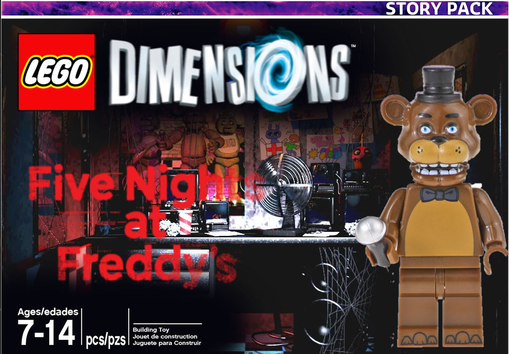ulæselig Udtømning rig Lego Dimensions Five Nights At Freddy's Story Pack by LegoFan4Ever on  DeviantArt