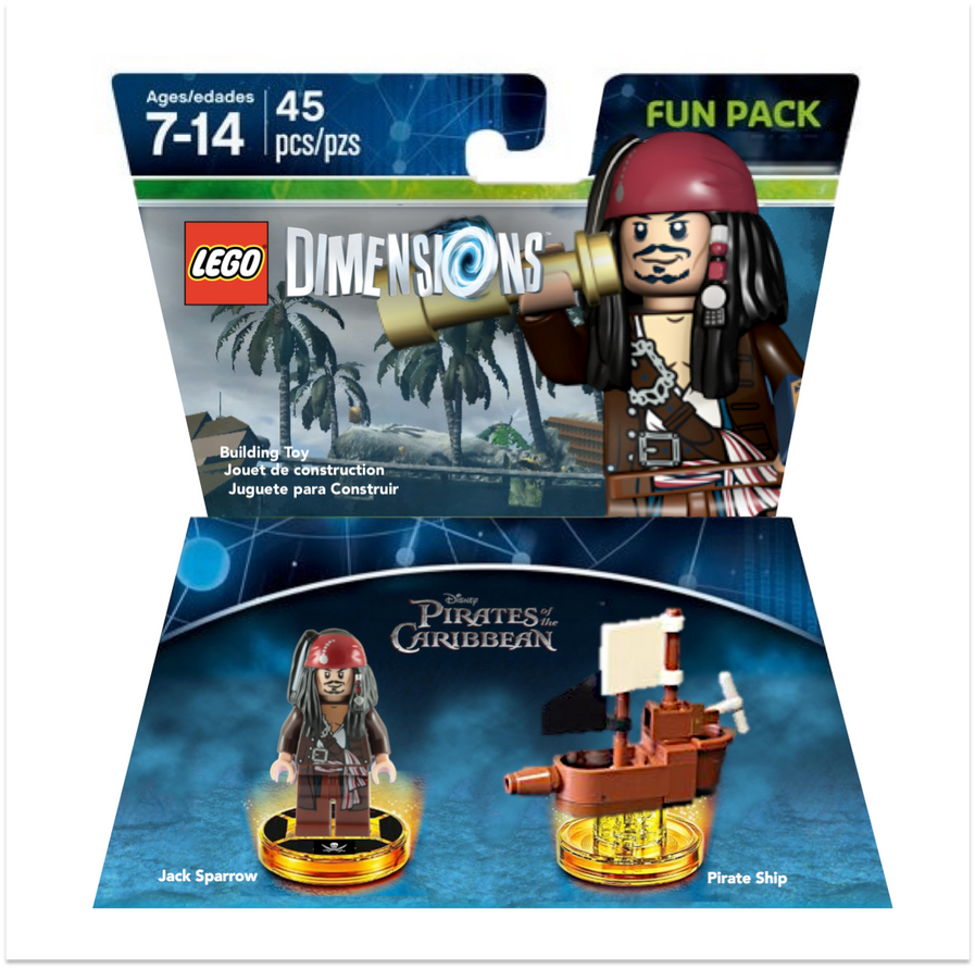 Lego dimensions pirates top of the caribbean