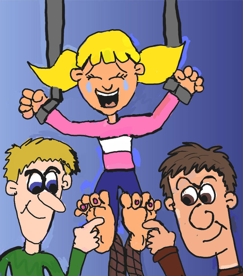 Penny Gadget Tickle Tortured by rajee on DeviantArt