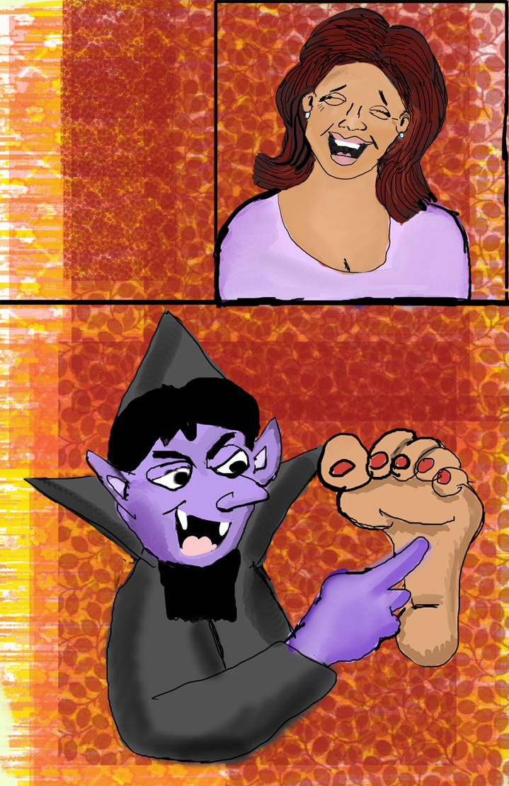 Deviantart Counting Toes Count tickles Maria's sole by rajee on DeviantArt