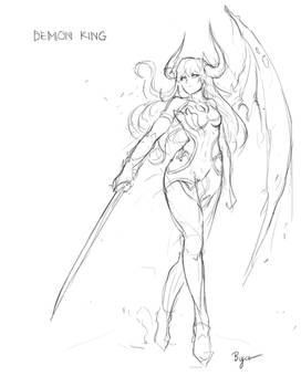 Demon Queen (Sketch)