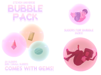 MMD Steven Universe Gem/Bubble Pack [READ DESC.!!]