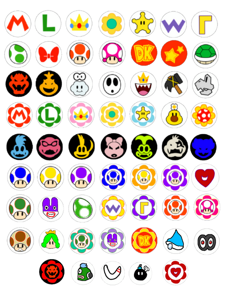 Sml Mario Logos