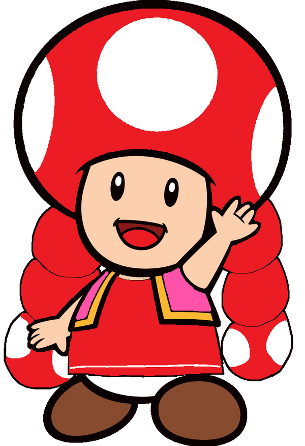 Super Mario: Betty the Red Toadette 2D by Joshuat1306 on DeviantArt
