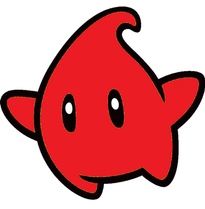Luma Red Icon, Super Mario Iconpack