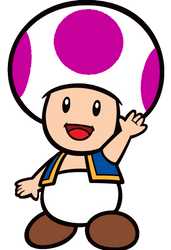 Super Mario: G-Book Plummy the Purple Toad 2D