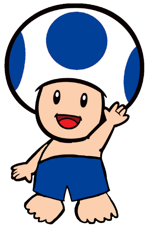 Super Mario: Swimwear Yvan the Blue Toad 2D by Joshuat1306 on DeviantArt