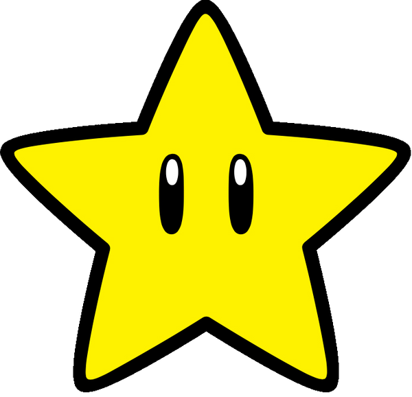 Super Mario Power Star 2d By Joshuat1306 On Deviantart