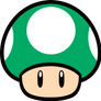 Super Mario: 1-Up Mushroom 2D