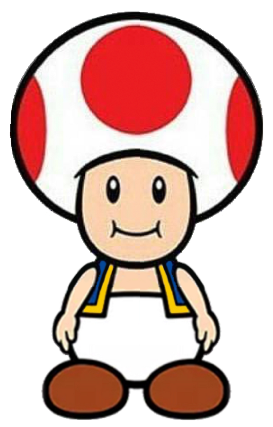 Super Mario: Toad Stand Pose 2D by Joshuat1306 on DeviantArt