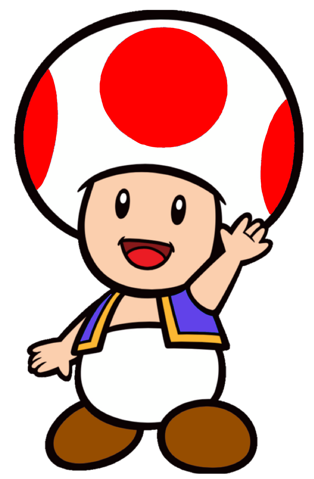 Super Mario: SM64 Toad 2D by Joshuat1306 on DeviantArt