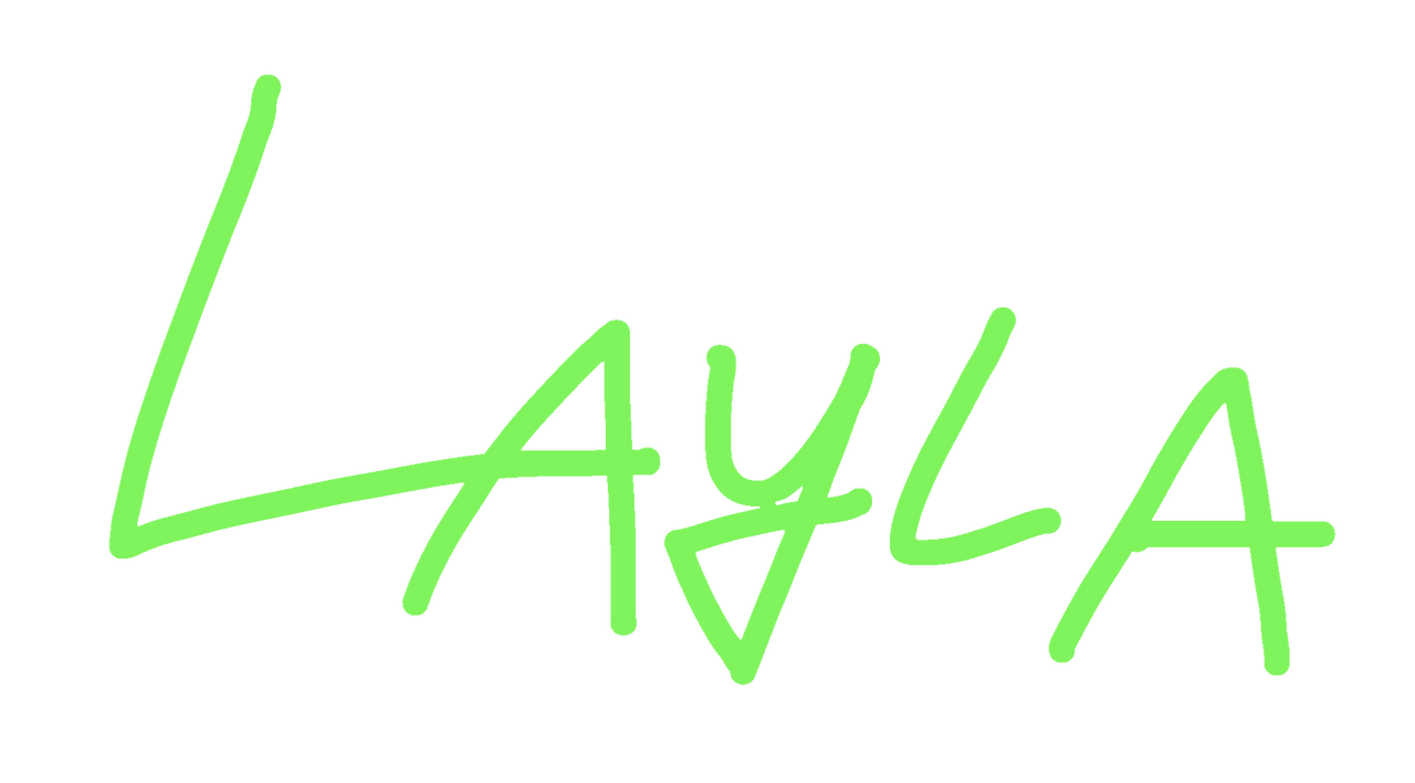Layla Signature Logo by Joshuat1306 on DeviantArt