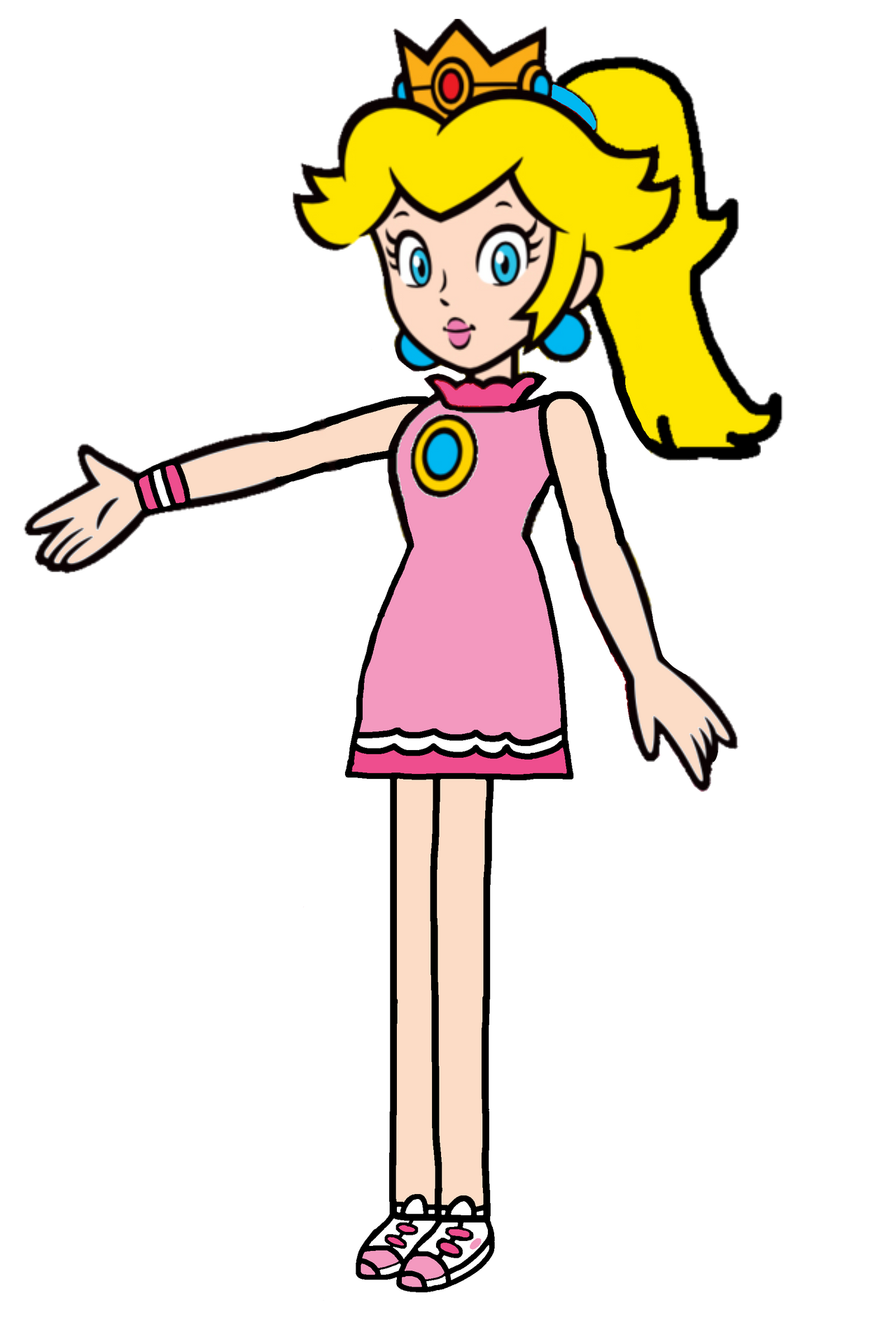 Princess peach tennis 2024 outfit