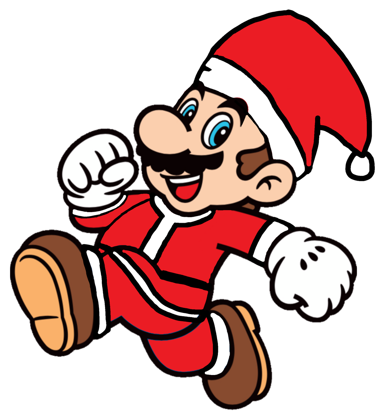 Super Mario Mario Christmas Outfit 2D by Joshuat1306 on DeviantArt
