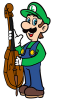 Super Mario: Luigi Bass 2D