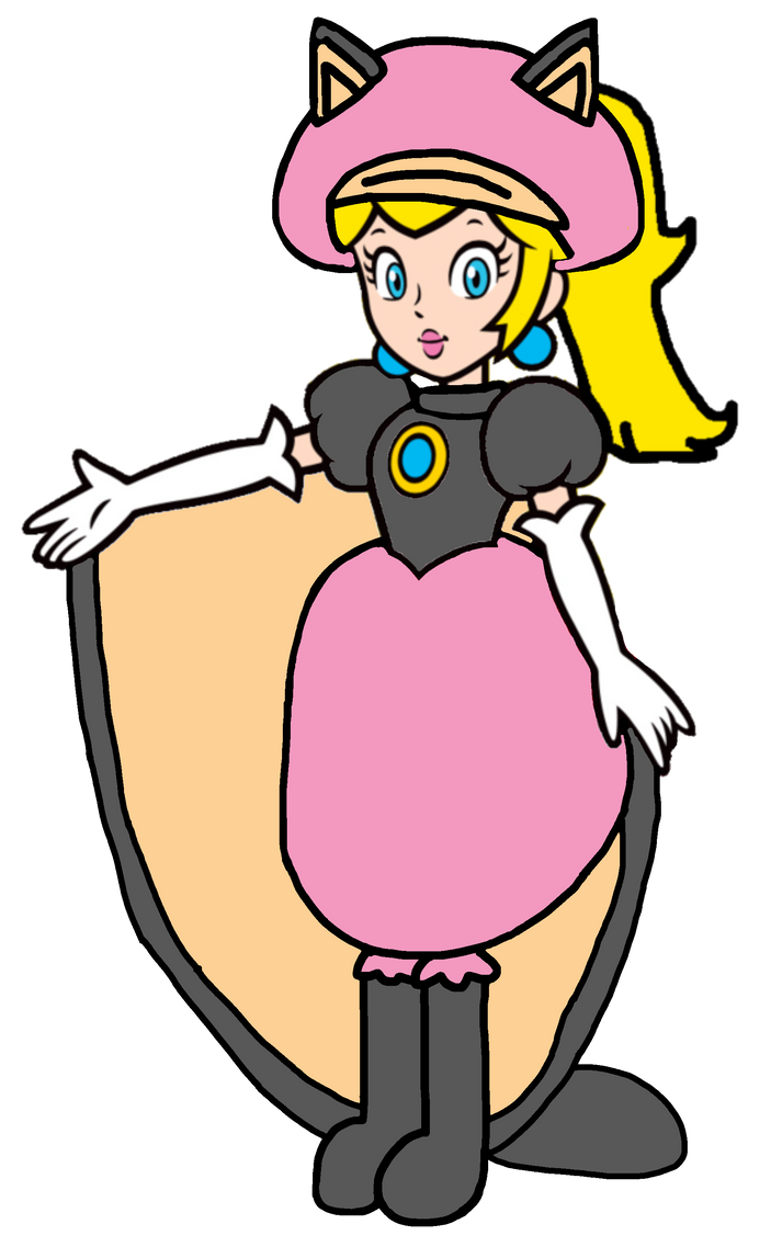 Squirrel Princess Super Mario: Flying Squirrel Princess Peach 2D by Joshuat1306 on DeviantArt
