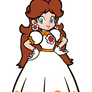 Super Mario: Classic Fire Princess Daisy 2D