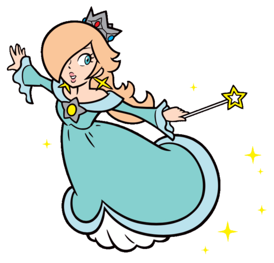 Super Mario Princess Rosalina No Luma 2d By Joshuat1306 On Deviantart