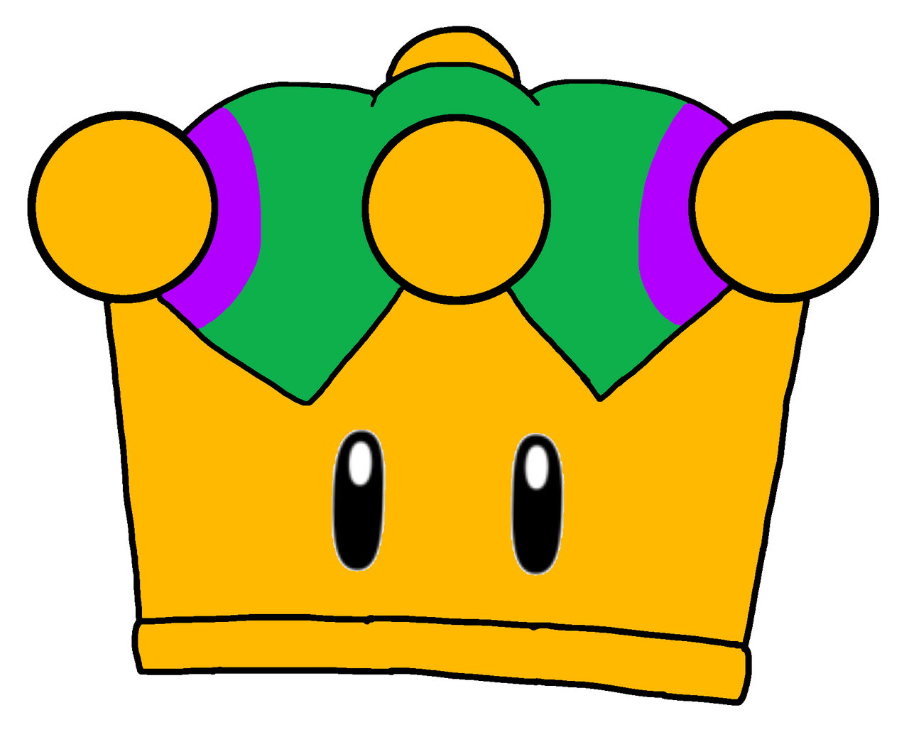 Super Mario: Super Crown (Greenette) 2D by Joshuat1306 on DeviantArt