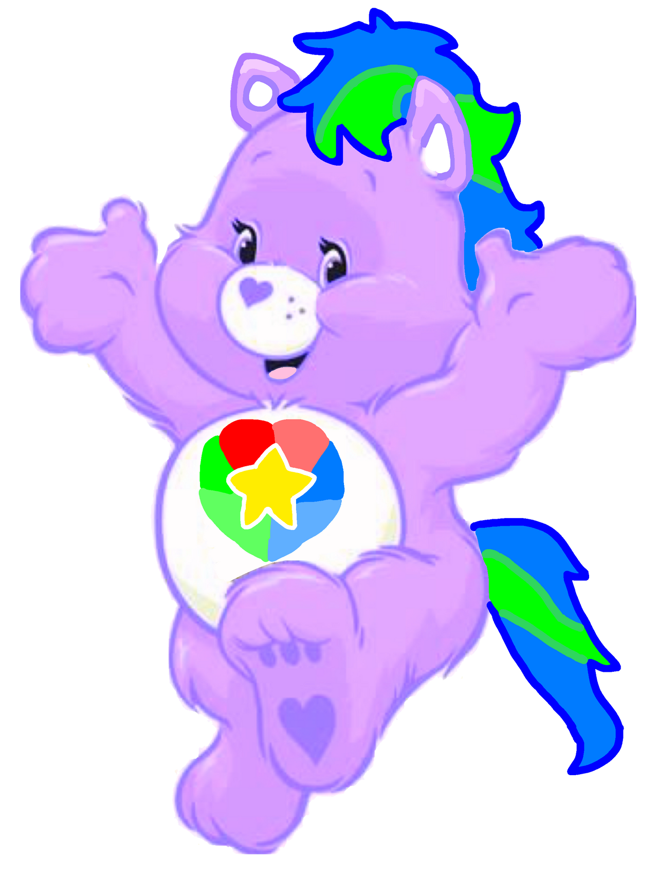 Care bears deals noble heart horse