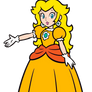 Peach in Daisy Dress for StevenPepi