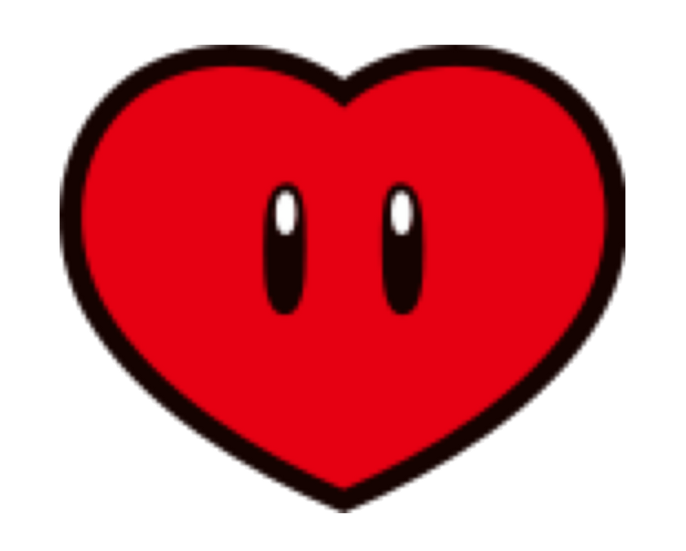 Super Mario: Heart 2D by Joshuat1306 on DeviantArt