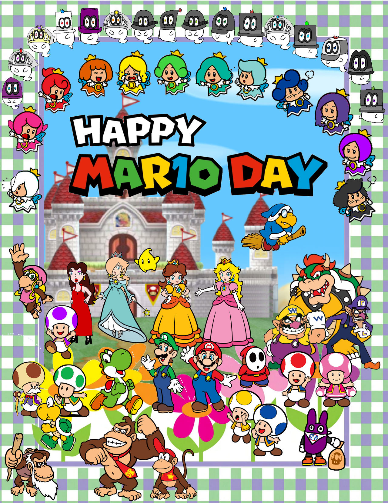 Super Mario: Happy Mar10 Day Card by Joshuat1306 on DeviantArt
