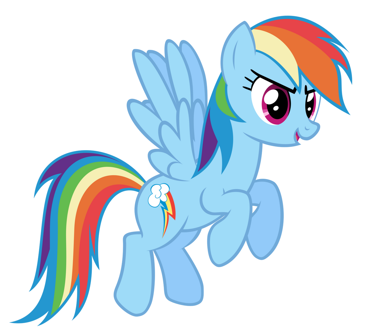 My Little Pony Rainbow Dash 2D by Joshuat1306 on DeviantArt My Little Pony Rainbow Dash 2D by Joshuat1306 on DeviantArt
