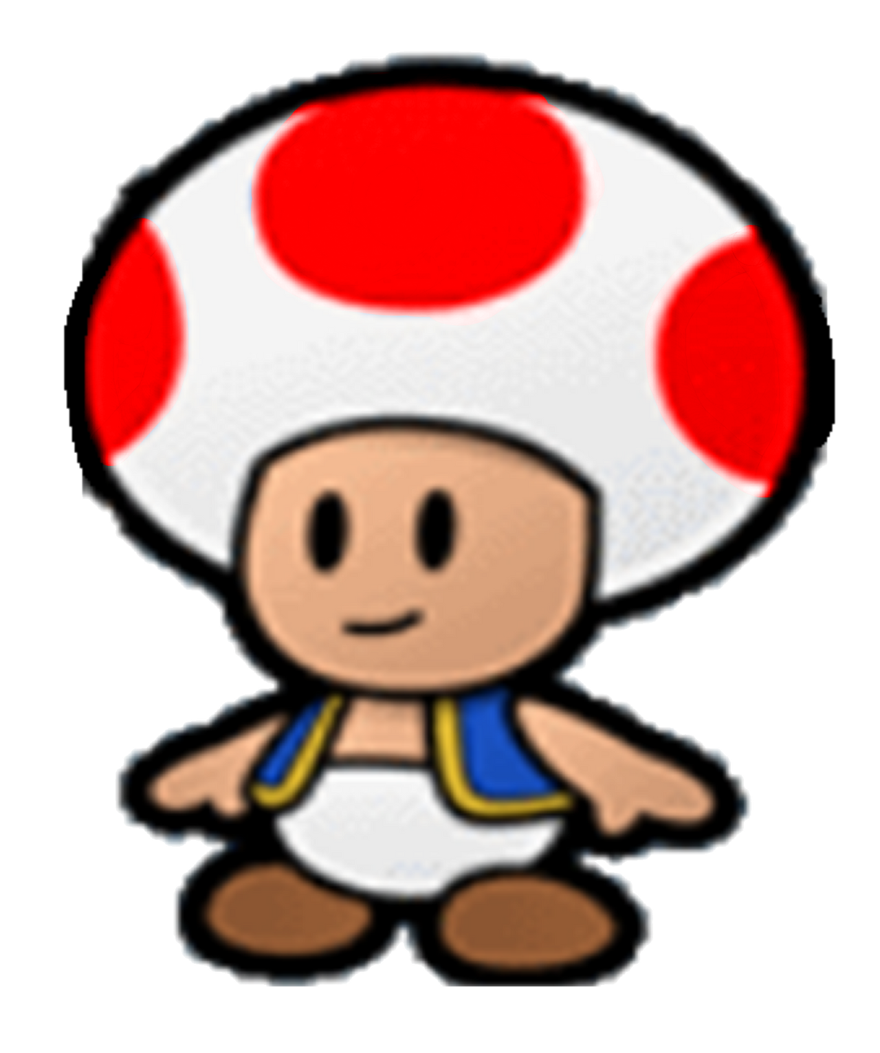 Toad Variations Mario Super Mario: Paper Toad by Joshuat1306 on DeviantArt
